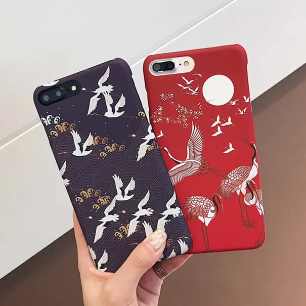 Ultra-thin Case For iPhone 6 7 Plus PC Hard Chinese ethnic characteristics bird Phone case For iPhone 6 6s 7 8puls back covers
Ultra-thin Case For iPhone 6 7 Plus PC Hard Chinese ethnic characteristics bird Phone case For iPhone 6 6s 7 8puls back covers