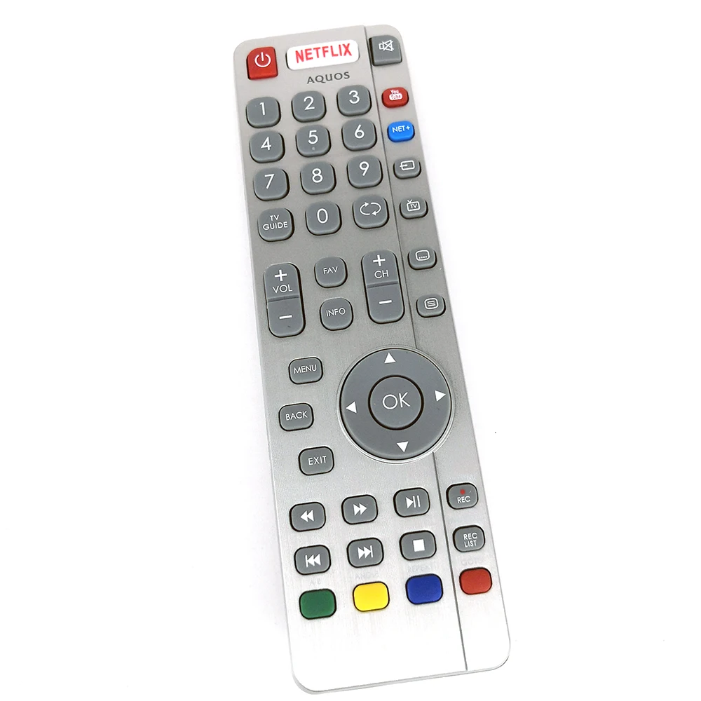 New Original Remote Control DH1903130519 For Aquos SHARP TV Remote NETFLIX REC Youtube Fernbedienung
New Original Remote Control DH1903130519 For Aquos SHARP TV Remote NETFLIX REC Youtube Fernbedienung