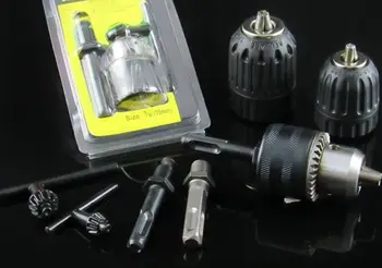 Hand Electric Drill Chuck Automatic Manual Adapter Converter Connection Rod Shank Electric Hammer Drill Three-jaw Drill Chuck
Hand Electric Drill Chuck Automatic Manual Adapter Converter Connection Rod Shank Electric Hammer Drill Three-jaw Drill Chuck