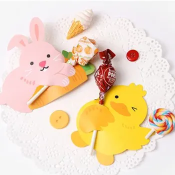 3 cartoon lollipop holder label cake popular sucker birthday party candy decoration message card 100pcs
3 cartoon lollipop holder label cake popular sucker birthday party candy decoration message card 100pcs
