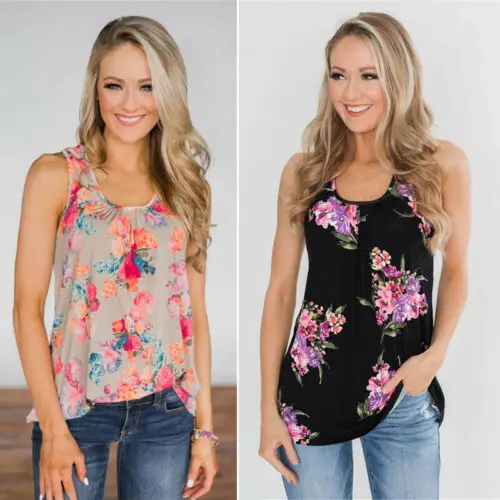 Women's Casual Home Sleeveless Vest Loose Tunic Top Shirt Floral Print Boho Plus Size
Women's Casual Home Sleeveless Vest Loose Tunic Top Shirt Floral Print Boho Plus Size