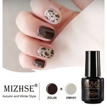 MIZHSE Гель-лак для ногтей, маникюр Гель-лак для ногтей набор 2 шт замочить белая блесточка УФ эмаль Маникюр DIY Гель-лак для ногтей(China)