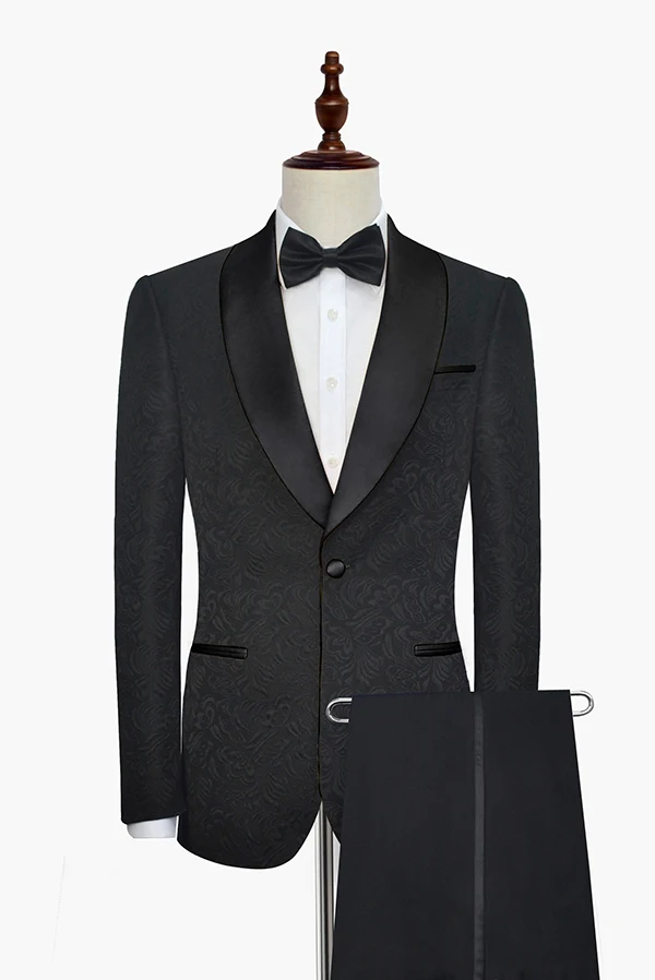High Quality Embossing Groomsmen Shawl Lapel Groom Tuxedos Men Suits Wedding/Prom Best Man Blazer ( Jacket+Pants+Tie) A26
High Quality Embossing Groomsmen Shawl Lapel Groom Tuxedos Men Suits Wedding/Prom Best Man Blazer ( Jacket+Pants+Tie) A26