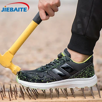Safety Shoes Men Work Boots Steel Toe Military Boots Puncture Proof Construction anti-slip Shoes Safety Boots
Safety Shoes Men Work Boots Steel Toe Military Boots Puncture Proof Construction anti-slip Shoes Safety Boots