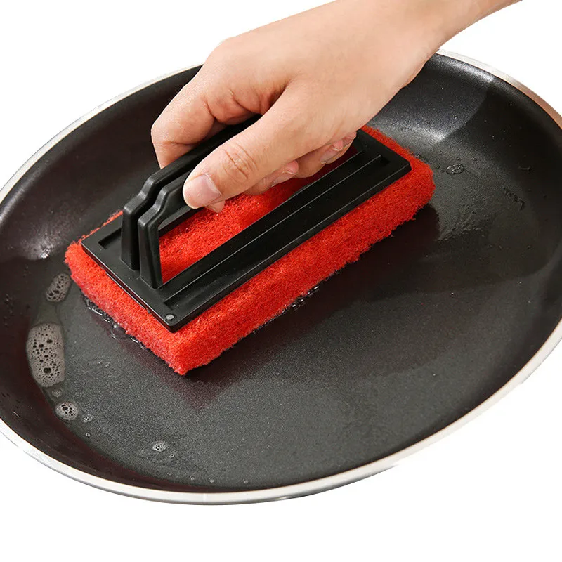 Kitchen Bathroom Basin BathTub Super Scrubber Cleaner Deck Scrub Sponge Brush with Handle Magic Clean Washing Brush
Kitchen Bathroom Basin BathTub Super Scrubber Cleaner Deck Scrub Sponge Brush with Handle Magic Clean Washing Brush