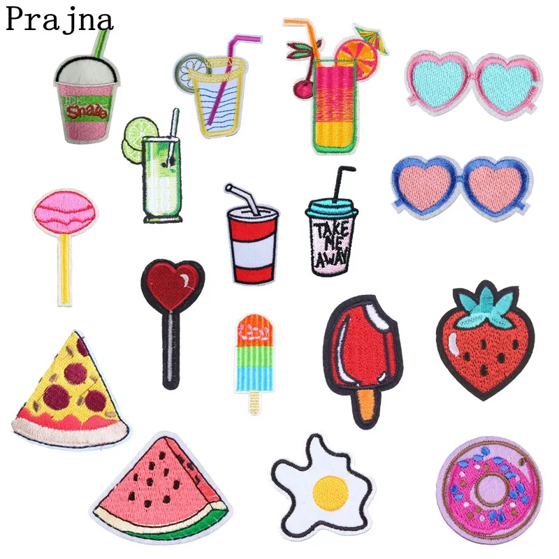 Prajna Cartoon Fruit Watermelon Strawberry Patch Iron On Patches Candy Juice Cheap Embroidered Patches Sewing Fabric Stickers
Prajna Cartoon Fruit Watermelon Strawberry Patch Iron On Patches Candy Juice Cheap Embroidered Patches Sewing Fabric Stickers