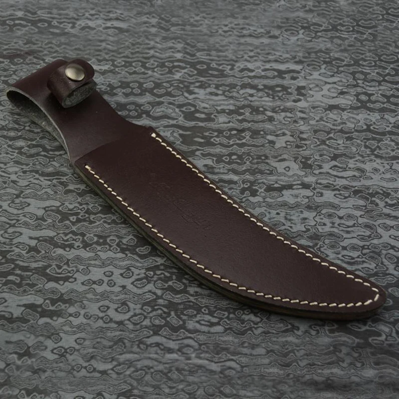 straight Knife first layer of leather Cowhide Straight knife case sheath Knife cover brown
straight Knife first layer of leather Cowhide Straight knife case sheath Knife cover brown