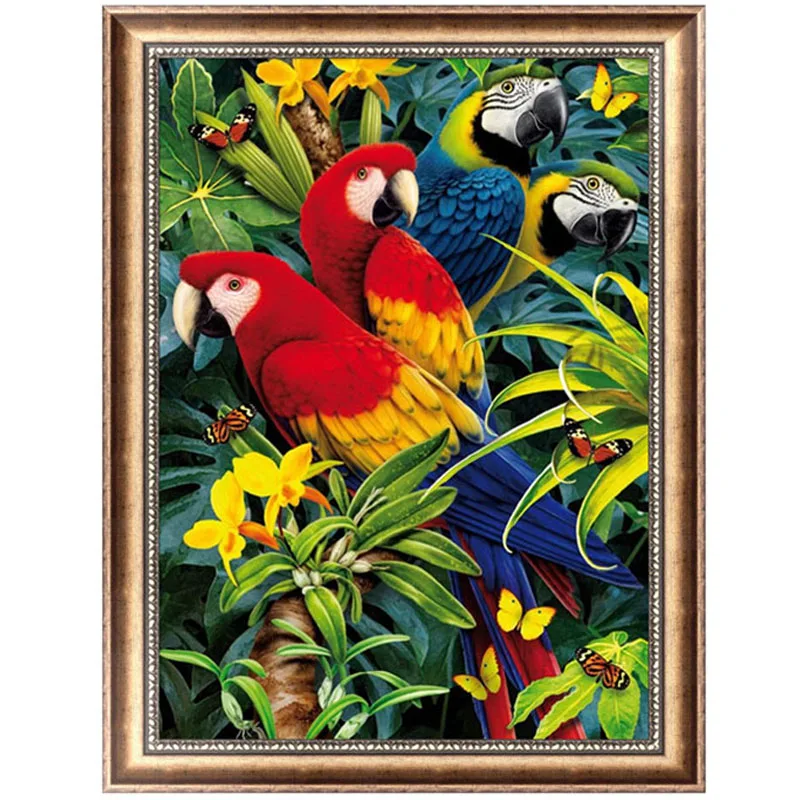 Parrots Flower 5D Diamond Embroidery Painting Cross Stitch DIY Craft Home Decor 40*30cm-Y102
Parrots Flower 5D Diamond Embroidery Painting Cross Stitch DIY Craft Home Decor 40*30cm-Y102