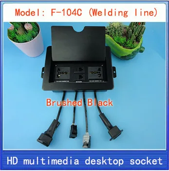 Tabletop socket /hidden /Multimedia socket /multimedia information outlet box /network RJ45 interface desktop socket F-104C
Tabletop socket /hidden /Multimedia socket /multimedia information outlet box /network RJ45 interface desktop socket F-104C