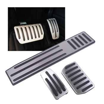 3pcs/set Stainless Steel Sport Non-Slip Gas Fuel Brake Pedal Accelerator Pad &Footrest Cover Cap Fit for Tesla Model S / X
3pcs/set Stainless Steel Sport Non-Slip Gas Fuel Brake Pedal Accelerator Pad &Footrest Cover Cap Fit for Tesla Model S / X
