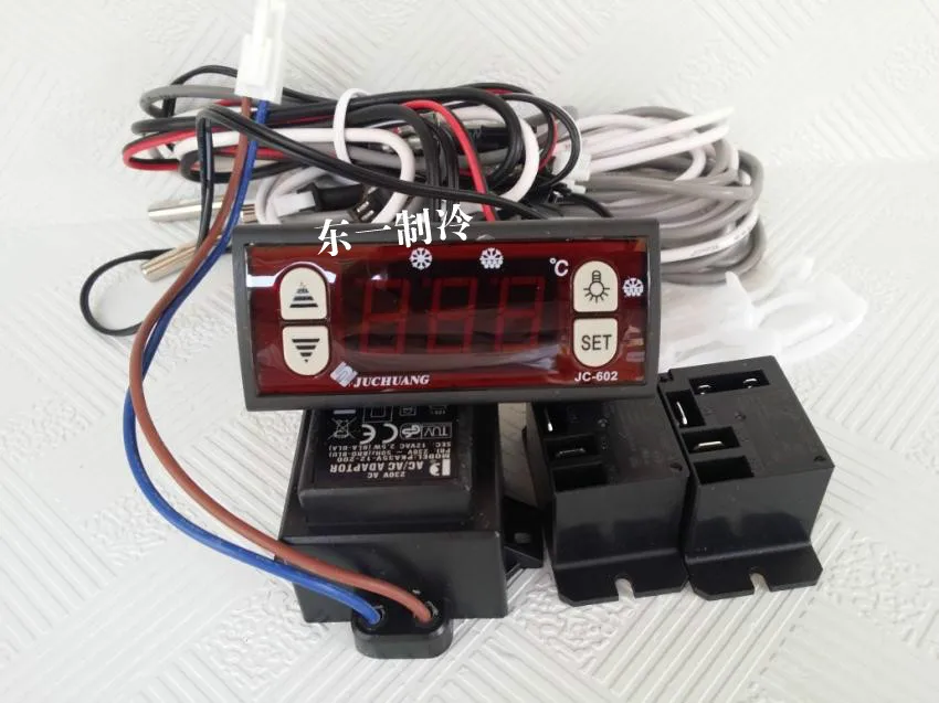 JC-602 Juchuang Refrigerator Refrigerator Electronic Temperature Controller Temperature Controller Refrigerator
JC-602 Juchuang Refrigerator Refrigerator Electronic Temperature Controller Temperature Controller Refrigerator