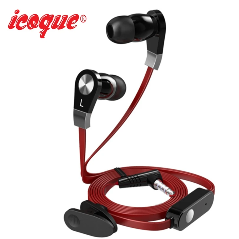 Icoque 3.5mm Jack In-ear Wired Earphones Headphone with Microphone Bass Headset for Samsung Sony Huawei PC Stereo Earphone
Icoque 3.5mm Jack In-ear Wired Earphones Headphone with Microphone Bass Headset for Samsung Sony Huawei PC Stereo Earphone