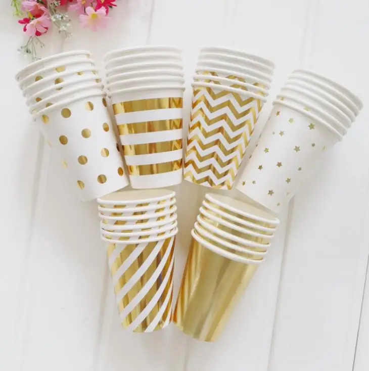 Gold Foil Disposable Tableware Party Paper Cup Paper Tableware Golden Balloon Party Baby Shower Birthday Party Supplies
Gold Foil Disposable Tableware Party Paper Cup Paper Tableware Golden Balloon Party Baby Shower Birthday Party Supplies