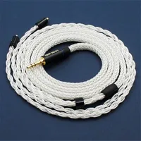 ISN Audio S16 16 Shares Sliver-plated HiFi Audiophile Earphone Cable ISN Audio S16 16 Shares Sliver-plated HiFi Audiophile Earphone Cable