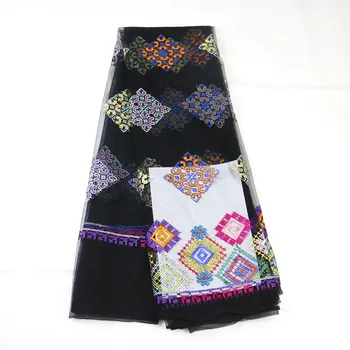 National style cross stitch embroidered mesh square positioning geometric embroidery tulle fabric
National style cross stitch embroidered mesh square positioning geometric embroidery tulle fabric