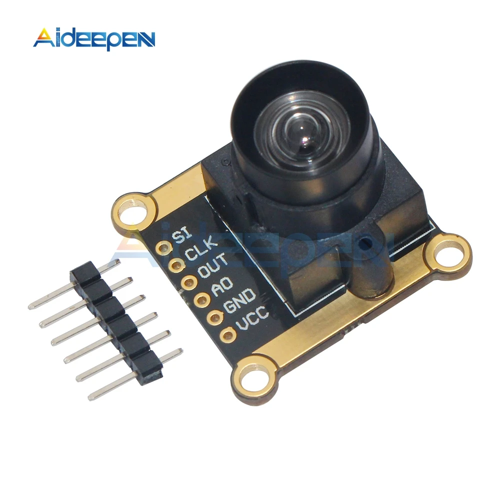 TSL1401CL 128X1 Linear CCD Sensor Array with Hold Ultra Wide-Angle Lens Module Diy Kit Electronic PCB Board Module
TSL1401CL 128X1 Linear CCD Sensor Array with Hold Ultra Wide-Angle Lens Module Diy Kit Electronic PCB Board Module