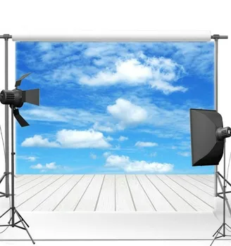 Blue Sky White Clouds White Wood Floor photo backdrop Vinyl cloth High quality Computer Print wall Scenery Backgrounds
Blue Sky White Clouds White Wood Floor photo backdrop Vinyl cloth High quality Computer Print wall Scenery Backgrounds