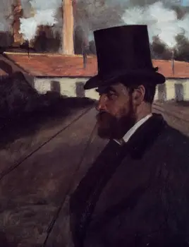 High quality Oil painting Canvas Reproductions Henri Rouart in front of His Factory (1875) By Edgar Degas hand painted
High quality Oil painting Canvas Reproductions Henri Rouart in front of His Factory (1875) By Edgar Degas hand painted