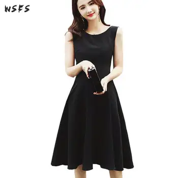 Summer Dresses Black Oneck Tank Sleeveless Summer Dresses Women Dress Vintage Office Lady Bandage Sexy Patry Midi Aline Sundress
Summer Dresses Black Oneck Tank Sleeveless Summer Dresses Women Dress Vintage Office Lady Bandage Sexy Patry Midi Aline Sundress