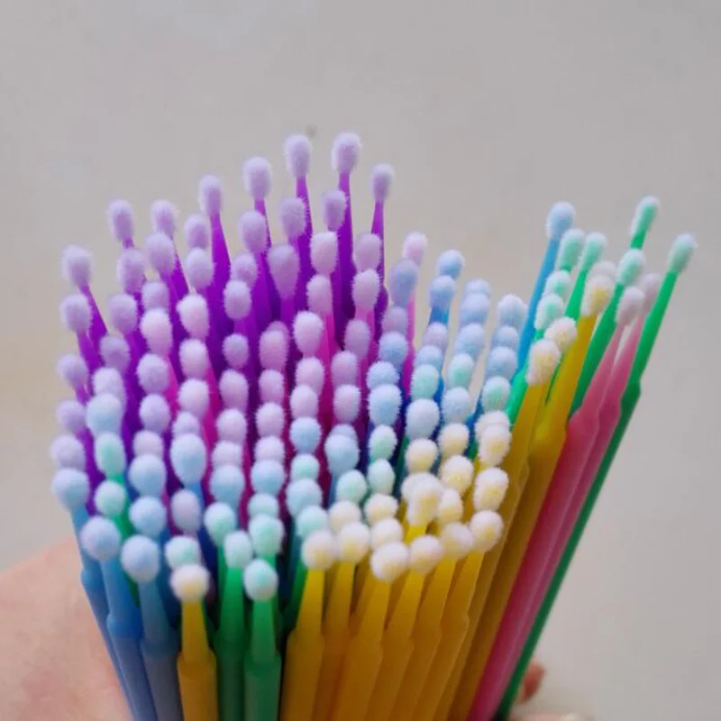 100pcs/bag Durable Micro Disposable Eyelash Extension Makeup Brushes Individual Applicators Mascara Removing Clean Tools Swabs
100pcs/bag Durable Micro Disposable Eyelash Extension Makeup Brushes Individual Applicators Mascara Removing Clean Tools Swabs