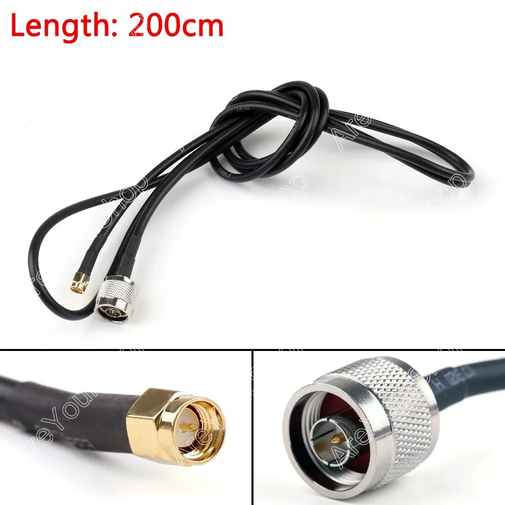 Areyourshop Sale 200cm RG58 Cable N Male Plug To SMA Male Plug Straight Crimp Pigtail 6ft Mini Jack
Areyourshop Sale 200cm RG58 Cable N Male Plug To SMA Male Plug Straight Crimp Pigtail 6ft Mini Jack