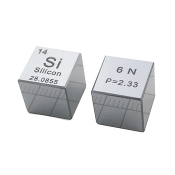10x10x10mm Mirror Surface High-purity 6N Monocrystalline Silicon Periodic Table Of Elements Cube(Si≥6N%) - Chamfering Processing
10x10x10mm Mirror Surface High-purity 6N Monocrystalline Silicon Periodic Table Of Elements Cube(Si≥6N%) - Chamfering Processing