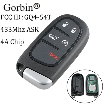 GORBIN 4+1Buttons Smart Remote Car Key for JEEP Cherokee 2014 2015 2016 2017 433MHz PCF7953M 4A CHIP for JEEP GQ4-54T Car keys
GORBIN 4+1Buttons Smart Remote Car Key for JEEP Cherokee 2014 2015 2016 2017 433MHz PCF7953M 4A CHIP for JEEP GQ4-54T Car keys