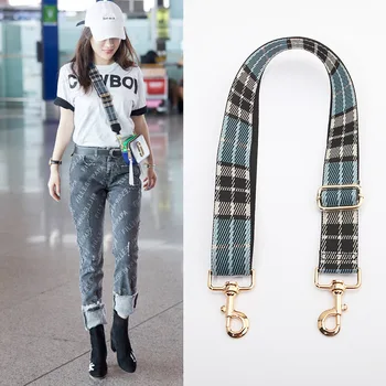 Adjustable Women Handbags Bag Strap Vintage Plaid Canvas Wide Bag Belt Straps Messanger Shoulder Handle Bag Accessories
Adjustable Women Handbags Bag Strap Vintage Plaid Canvas Wide Bag Belt Straps Messanger Shoulder Handle Bag Accessories