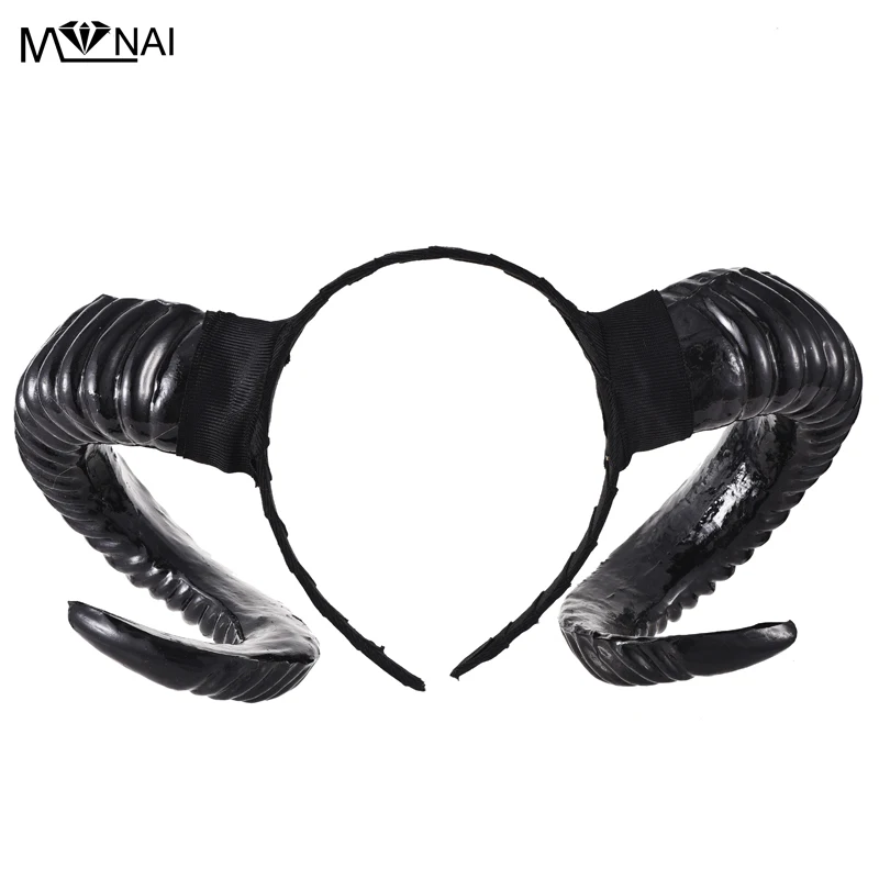 Costumes Gothic Sheep Horn Punk Headband Forest Animal Photography Cosplay Photo Props Steampunk Hair Accessory Handmade
Costumes Gothic Sheep Horn Punk Headband Forest Animal Photography Cosplay Photo Props Steampunk Hair Accessory Handmade