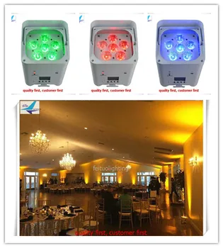 A- 12pcs 6x12W RGBWAUV 6in1 Battery Power Wedge Par Light/DMX Wedding KTV Bar DJ Disco Led par 64 lamp
A- 12pcs 6x12W RGBWAUV 6in1 Battery Power Wedge Par Light/DMX Wedding KTV Bar DJ Disco Led par 64 lamp