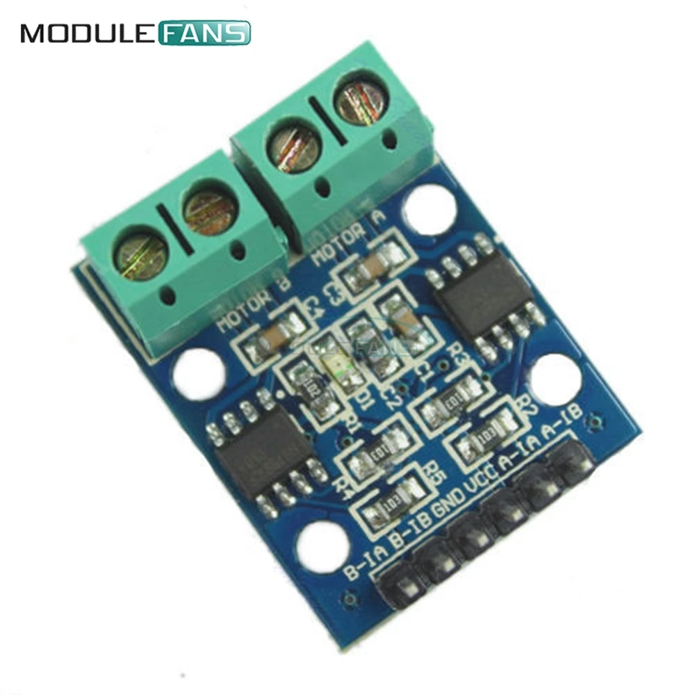 H-bridge Stepper Motor Dual DC Motor Driver Controller Board HG7881 Module For Arduino Input 2.5V-12V 800mA Current Per Channel
H-bridge Stepper Motor Dual DC Motor Driver Controller Board HG7881 Module For Arduino Input 2.5V-12V 800mA Current Per Channel