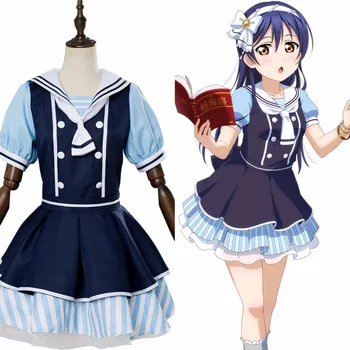 LL LoveLive Sonoda Umi Cosplay Costume SSR Pirate Ver Sailor Suit Dress School Uniform Halloween Carnival Costume Uniform
LL LoveLive Sonoda Umi Cosplay Costume SSR Pirate Ver Sailor Suit Dress School Uniform Halloween Carnival Costume Uniform