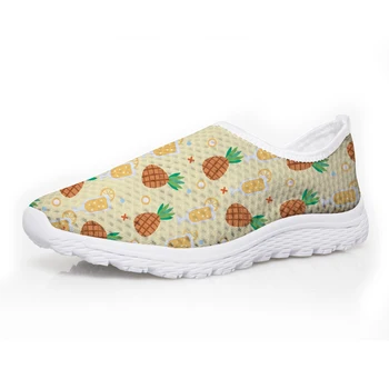 NOISYDESIGNS Pineapple Pattern Brand Designer Casual flat Shoes for Women Summer Beach Women Loafers Shoes Woman Slip On Mesh
NOISYDESIGNS Pineapple Pattern Brand Designer Casual flat Shoes for Women Summer Beach Women Loafers Shoes Woman Slip On Mesh