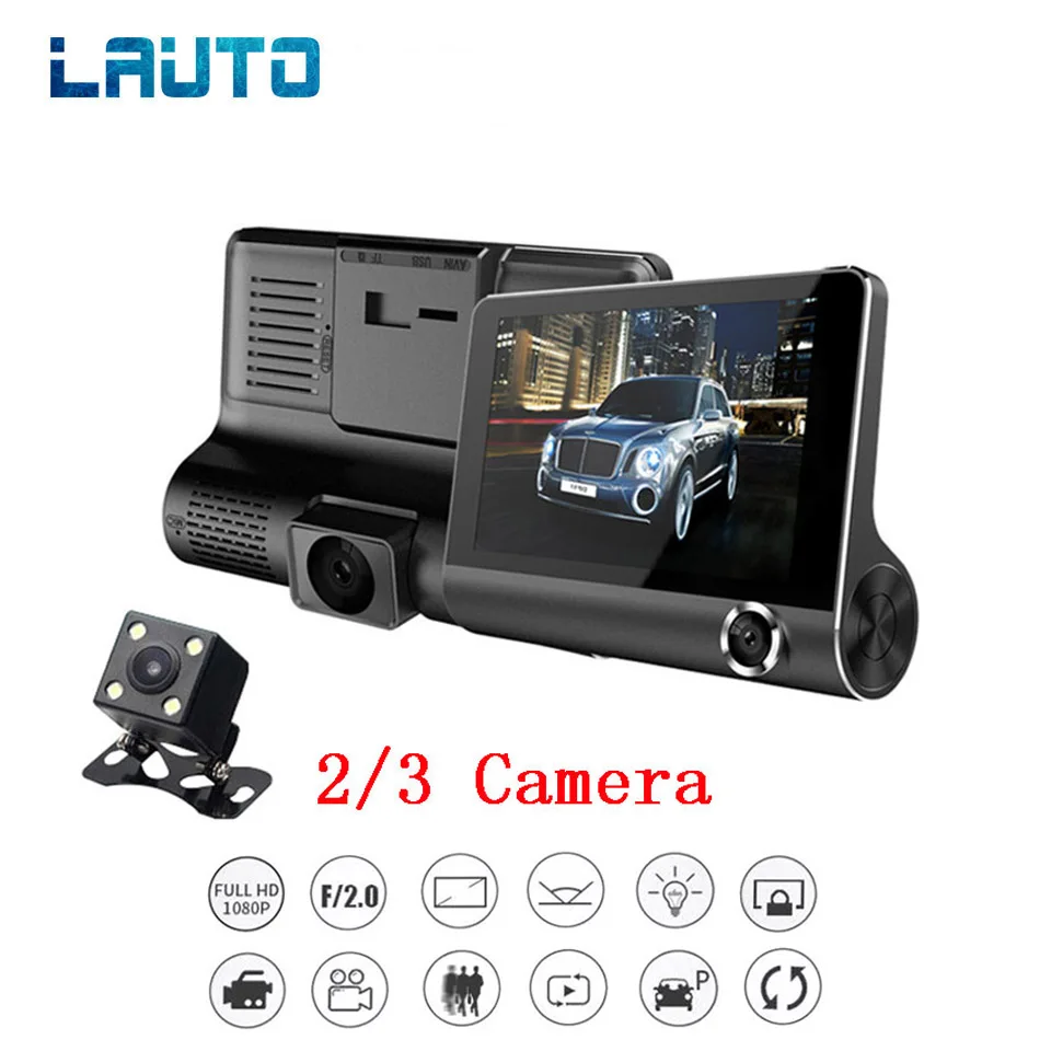 LAUTO 2/3 Lens Car DVR 4inch HD 1080P Car Camera Night Vision Portable Dash Cam Vehicle Video Recorder Car Rear View Camera
LAUTO 2/3 Lens Car DVR 4inch HD 1080P Car Camera Night Vision Portable Dash Cam Vehicle Video Recorder Car Rear View Camera