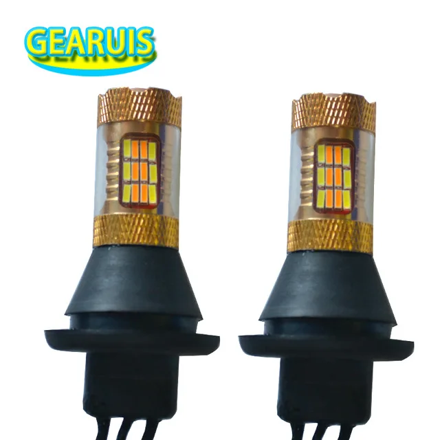 2pcs Car auto Switchback LED 1156 BAU15S BA15S T20 7440 54SMD 4014 lens White to yellow amber Turn Signal Light DRL Parking Lamp
2pcs Car auto Switchback LED 1156 BAU15S BA15S T20 7440 54SMD 4014 lens White to yellow amber Turn Signal Light DRL Parking Lamp