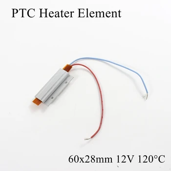 60x28mm 12V 120 Degree Celsius Aluminum PTC Heater Element Constant Thermostat Thermistor Air Heating Sensor With Shell 60*28mm
60x28mm 12V 120 Degree Celsius Aluminum PTC Heater Element Constant Thermostat Thermistor Air Heating Sensor With Shell 60*28mm
