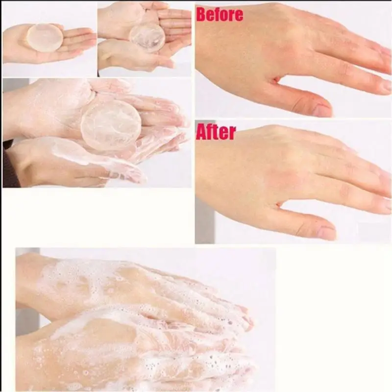 1PC Natural Active Enzyme Crystal Skin Whitening Soap Body Skin Whitening Soap for Private Parts Intimate Bleaching Soap
1PC Natural Active Enzyme Crystal Skin Whitening Soap Body Skin Whitening Soap for Private Parts Intimate Bleaching Soap