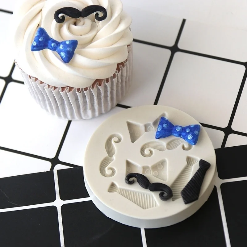Boy Man Moustache Tie Fondant Cake Molds Chocolate Mould for The Kitchen Baking Decoration Tools
Boy Man Moustache Tie Fondant Cake Molds Chocolate Mould for The Kitchen Baking Decoration Tools