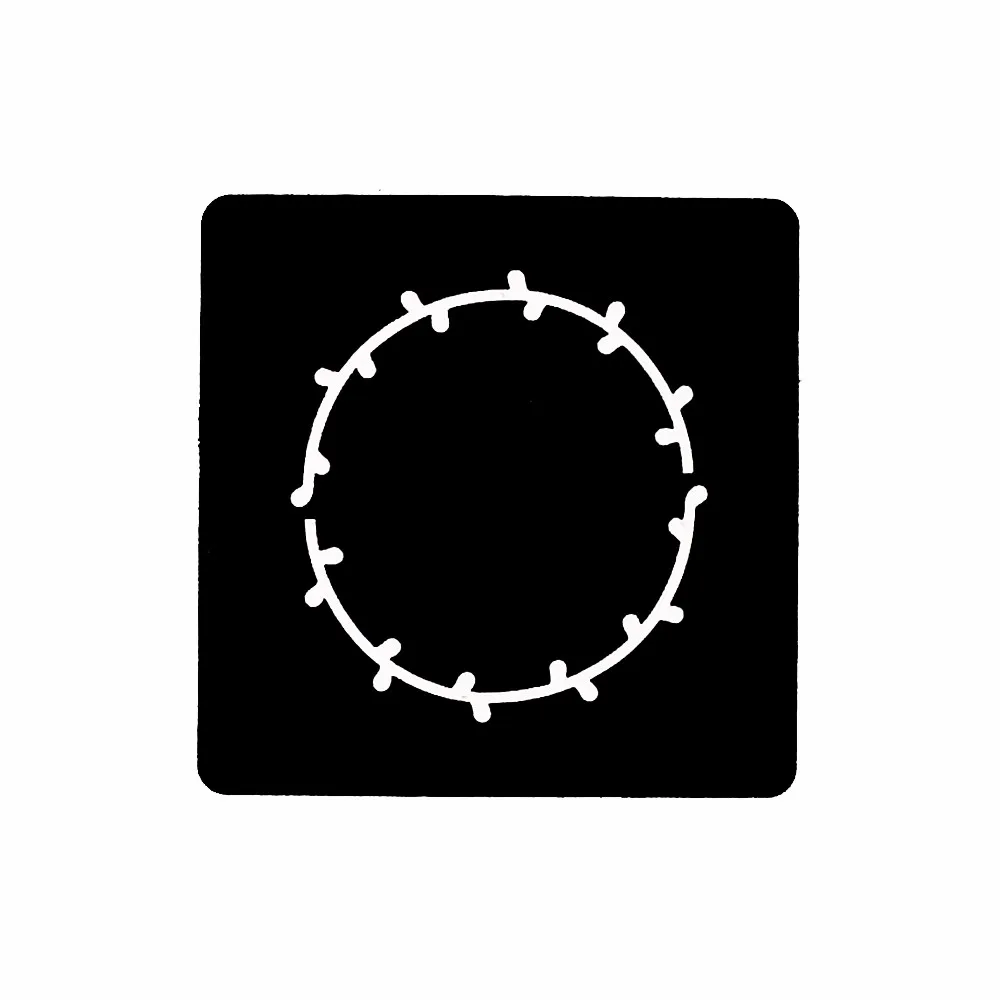 2017 1 Sheet Round Small Henna Tattoo Stencil Bracelet Design for Women Body Art India Mehndi Henna Tattoo Template Wedding G123 (8)