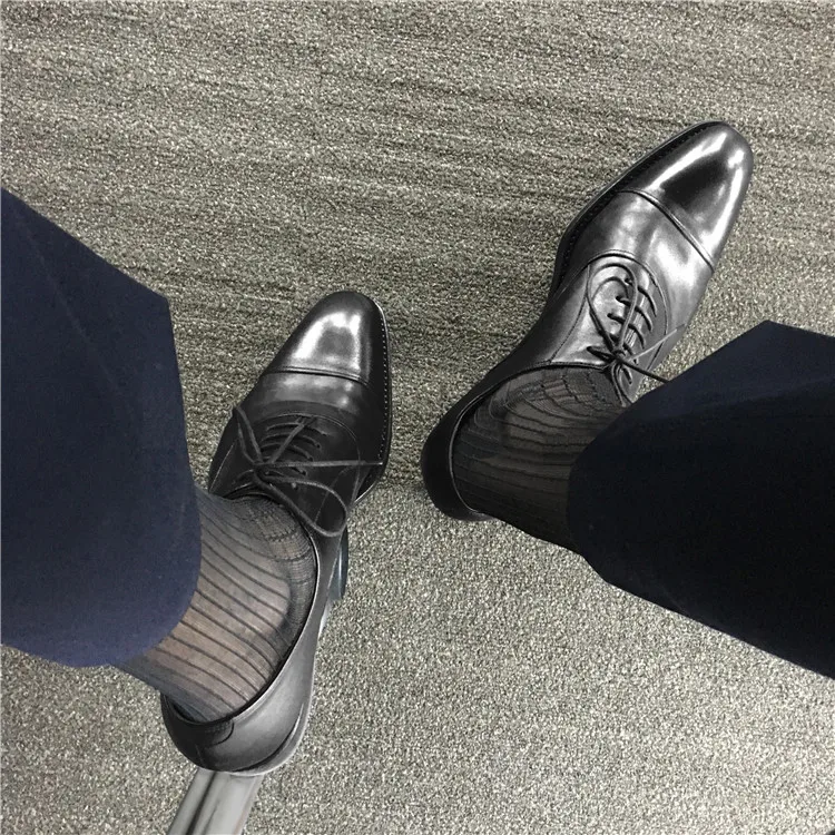 Men's Sheer Silk Socks Hoses Transparent Sexy Men Stockings Dress Suit Formal Socks
Men's Sheer Silk Socks Hoses Transparent Sexy Men Stockings Dress Suit Formal Socks