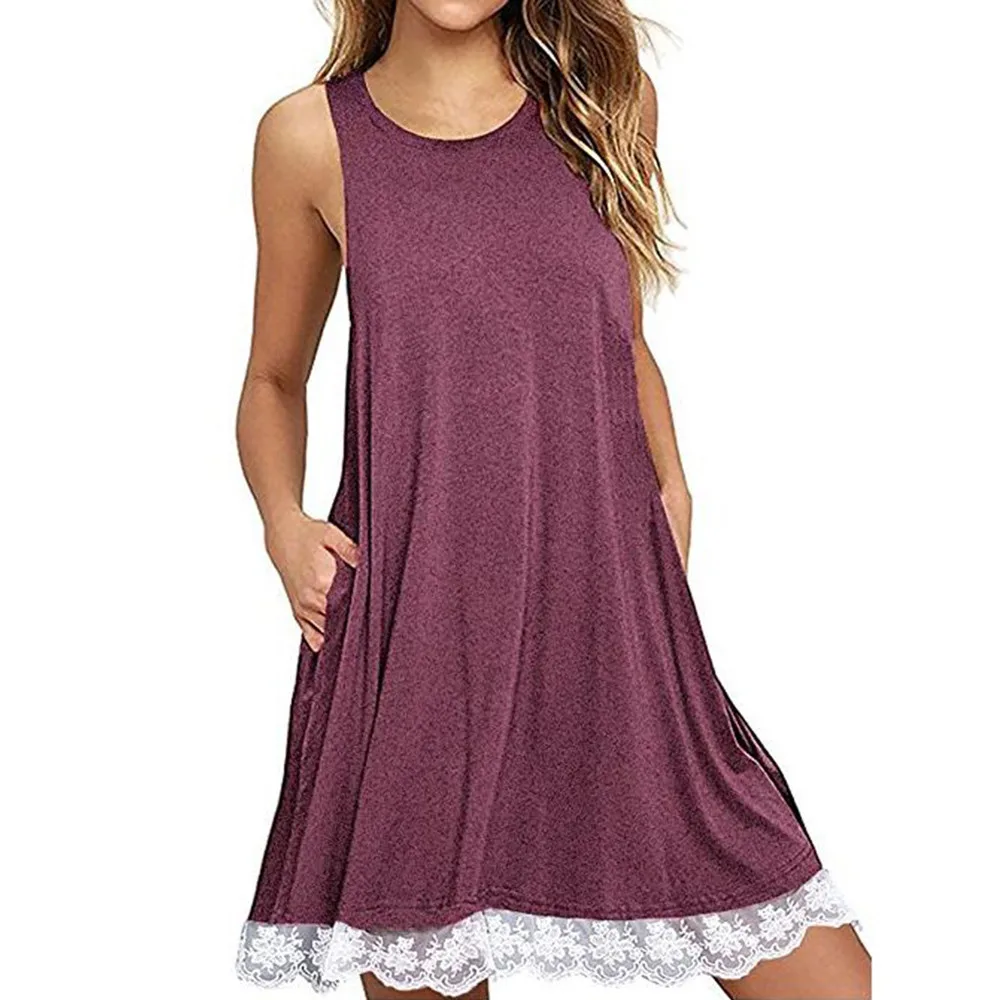 Lace Sleeveless Mini Dress Women Polyester O Neck Casual Loose Party Dresses Eam Strand Jurkjes Robe Femme Zomerjurken 2018#20
Lace Sleeveless Mini Dress Women Polyester O Neck Casual Loose Party Dresses Eam Strand Jurkjes Robe Femme Zomerjurken 2018#20