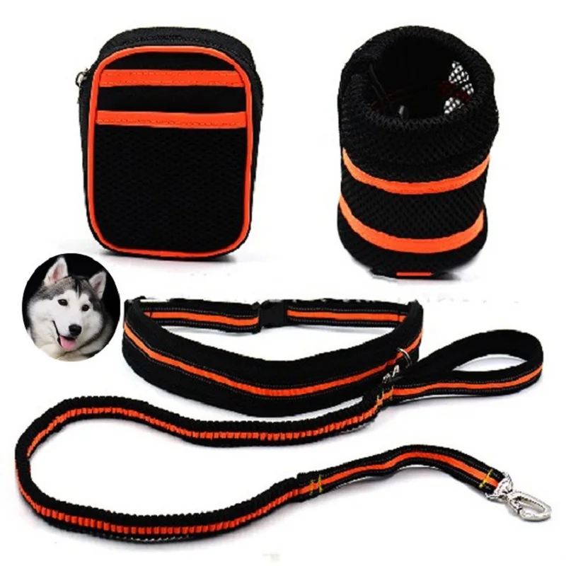 Dog leash running jogging sport hand free Waist Belt Pet reflective traction rope Dog run traction bag set Double head dog lead
Dog leash running jogging sport hand free Waist Belt Pet reflective traction rope Dog run traction bag set Double head dog lead