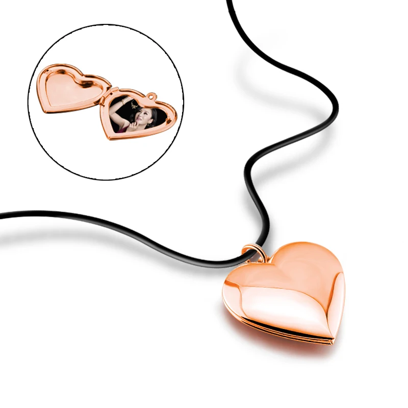 Chic Jewelry Can Be Customized Photo 925 Sterling Silver Pendant Rose Gold Heart Shape Photo Box Pendant Necklace Girl's bijoux
Chic Jewelry Can Be Customized Photo 925 Sterling Silver Pendant Rose Gold Heart Shape Photo Box Pendant Necklace Girl's bijoux