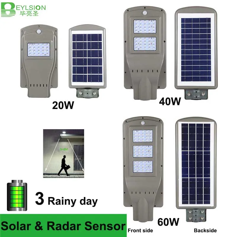 BEYLSION Motion Sensor 20W 40W 60W LED Solar Street Floodlight Lamp Solar Light Emergency Lights For Garland Garden Lighting
BEYLSION Motion Sensor 20W 40W 60W LED Solar Street Floodlight Lamp Solar Light Emergency Lights For Garland Garden Lighting