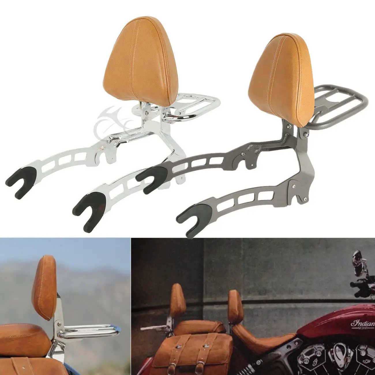 Motorcycle Quick Release Sissy Bar Passenger Backrest For Indian Scout 15-18 Sixty 16-18
Motorcycle Quick Release Sissy Bar Passenger Backrest For Indian Scout 15-18 Sixty 16-18