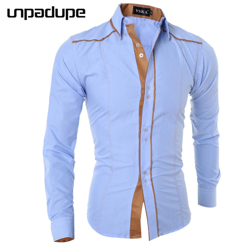 Men Shirt Long Sleeve 2018 Brand Shirts Casual Male Slim Fit Solid Line Decorative Buttons Chemise Mens Camisas Dress Shirt Men
Men Shirt Long Sleeve 2018 Brand Shirts Casual Male Slim Fit Solid Line Decorative Buttons Chemise Mens Camisas Dress Shirt Men