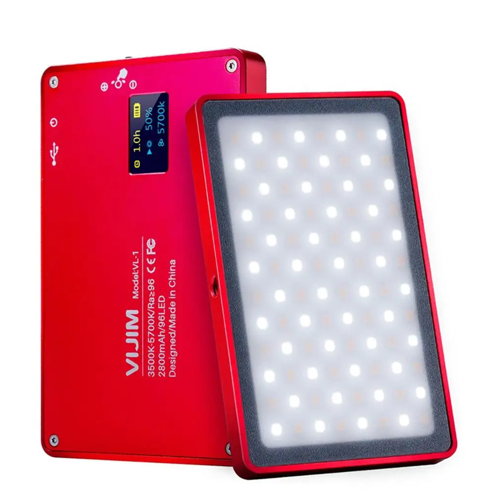 Magnetic VIJIM VL-1 Mini LED Video Light Dimmable Photography Lighting On Camera 96 LED LampType-C Port Cold Shoe High CRI
Magnetic VIJIM VL-1 Mini LED Video Light Dimmable Photography Lighting On Camera 96 LED LampType-C Port Cold Shoe High CRI