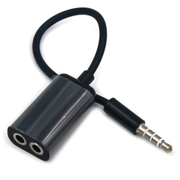 Car-styling 3.5mm Male AUX Jack Dual 3.5mm Female Headphone Audio Adapter Car Cable
Car-styling 3.5mm Male AUX Jack Dual 3.5mm Female Headphone Audio Adapter Car Cable