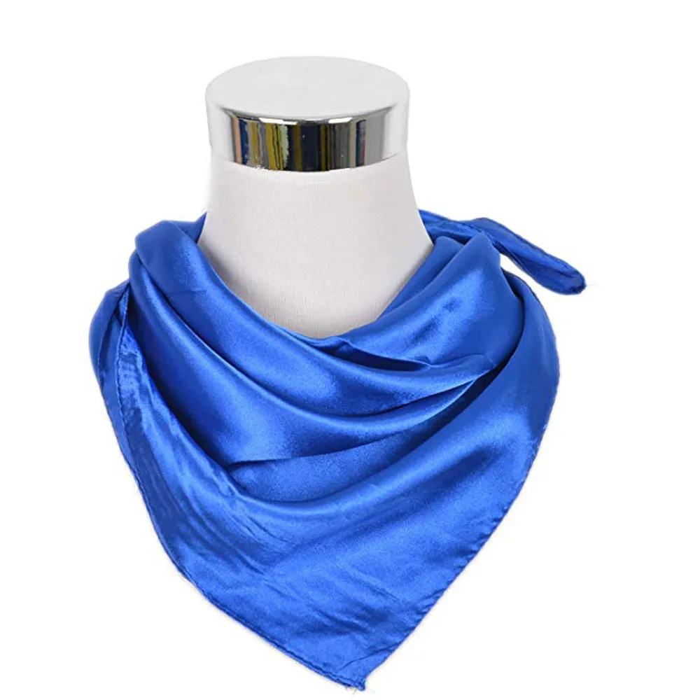 Small Square Satin Scarf Artifical Silk Scarf Women's Wrap Handkerchief Accessories 60X60CM Pure Colored Small Towel #NEW
Small Square Satin Scarf Artifical Silk Scarf Women's Wrap Handkerchief Accessories 60X60CM Pure Colored Small Towel #NEW