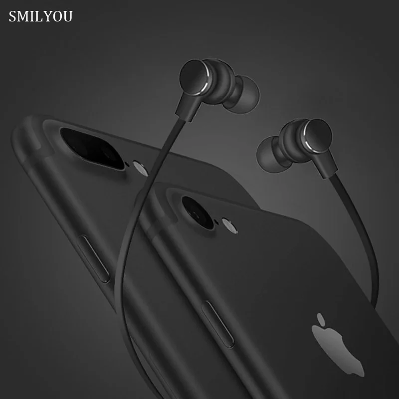 SMILYOU T1 Bluetooth Earphone Wireless Magnetic Neckband Earbuds Handsfree Sport Stereo Earpieces For Samsung Xiaomi With Mic
SMILYOU T1 Bluetooth Earphone Wireless Magnetic Neckband Earbuds Handsfree Sport Stereo Earpieces For Samsung Xiaomi With Mic